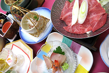宿泊料理一例