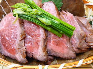 いしかわ牛の炙り焼き香草風味