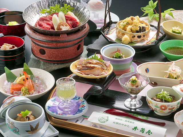 宿泊料理一例