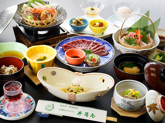 会津産馬刺し付プラン
