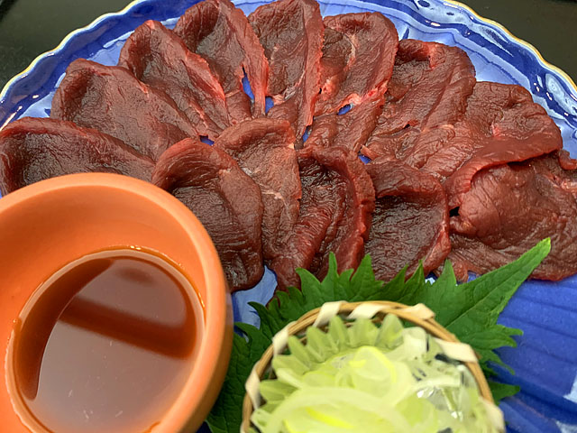 会津産馬刺し付プラン