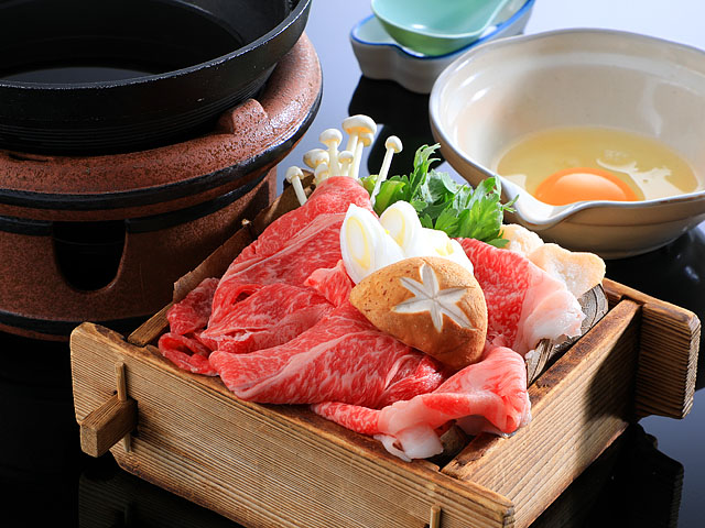 いしかわ牛のすき焼き
