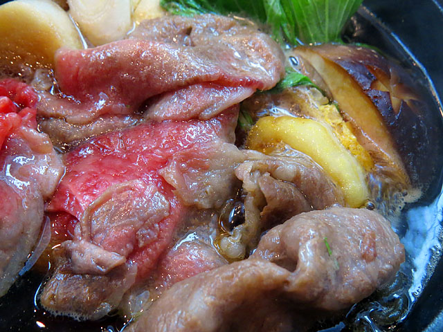 いしかわ牛のすき焼き